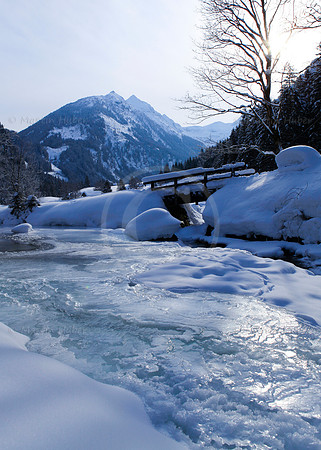 Der vereiste Untertalbach