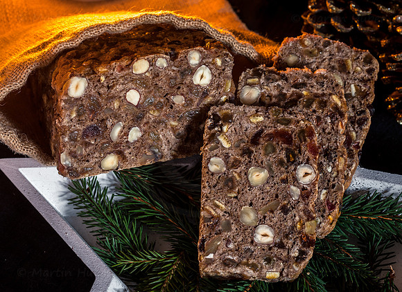 Food-Fotografie, Kletzenbrot