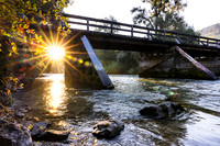 Die Enns nahe Lehen-Brücke