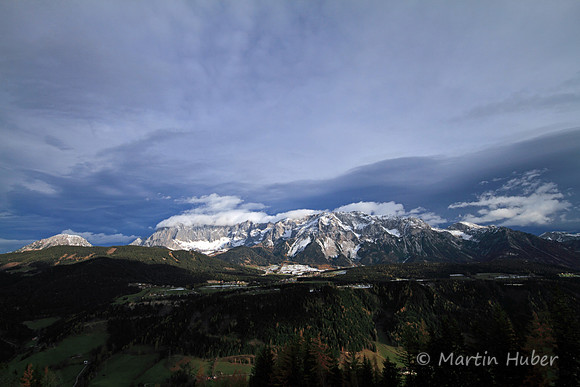 Die Ramsau, das Dachsteingebirge und die Föhnstimmung