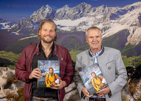 Die Bergretter, Buchpräsentation Sebastian Ströbel