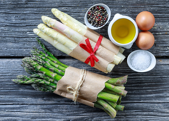 Food-Fotografie, Spargel