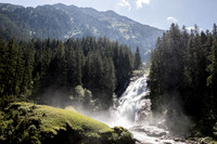 Österreich, Salzburg, Krimmler Wasserfälle