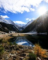 THEMENBILD, Herbst in den Bergen, Riesachsee