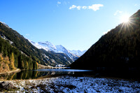THEMENBILD, Herbst in den Bergen, Riesachsee