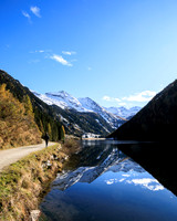 THEMENBILD, Herbst in den Bergen, Riesachsee