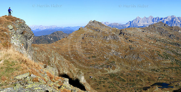 Blick zum Giglachsee - mit Dachsteinmassiv
