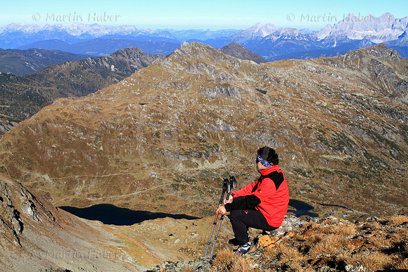 Blick zum Giglachsee - mit Dachsteinmassiv