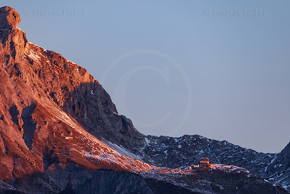 Wetter, Morgensonne am Guttenberghaus