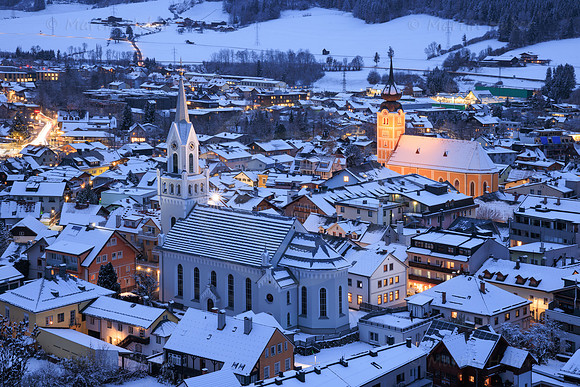 Blaue Stunde in Schladming