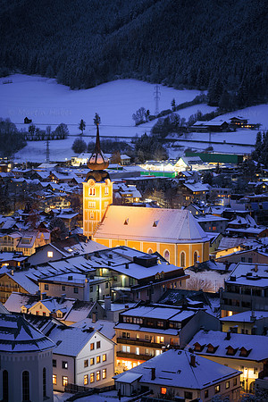 Blaue Stunde in Schladming