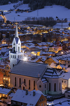 Blaue Stunde in Schladming