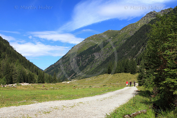 Wanderer in der Nähe des Riesachsees