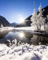 THEMENBILD, Winter in Österreich, Untertal bei Schladming, Tettermoor