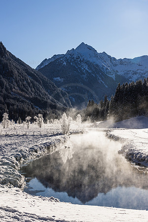 THEMENBILD, Winter in Österreich, Untertal bei Schladming, Tettermoor