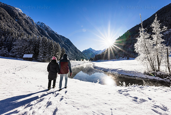 THEMENBILD, Winter in Österreich, Untertal bei Schladming, Tettermoor