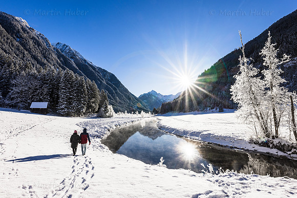 THEMENBILD, Winter in Österreich, Untertal bei Schladming, Tettermoor