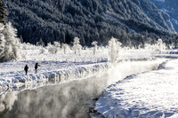 THEMENBILD, Winter in Österreich, Untertal bei Schladming, Tettermoor