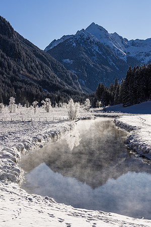 THEMENBILD, Winter in Österreich, Untertal bei Schladming, Tettermoor