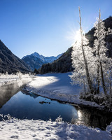 THEMENBILD, Winter in Österreich, Untertal bei Schladming, Tettermoor