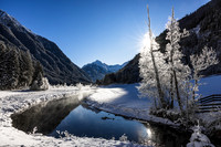 THEMENBILD, Winter in Österreich, Untertal bei Schladming, Tettermoor