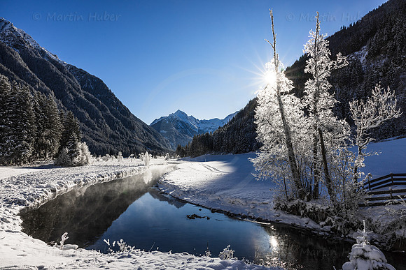 THEMENBILD, Winter in Österreich, Untertal bei Schladming, Tettermoor
