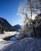 THEMENBILD, Winter in Österreich, Untertal bei Schladming, Tettermoor