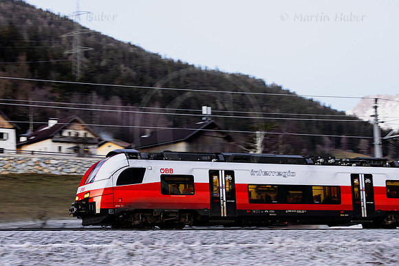 THEMENBILD, Winter in Österreich, Eisenbahn, OeBB, Mobilität