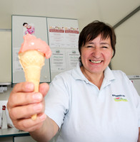 Tauplitz, Bio-Bauernhof-Eis, Sonja und Franz Feuchter