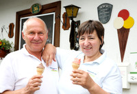 Tauplitz, Bio-Bauernhof-Eis, Sonja und Franz Feuchter
