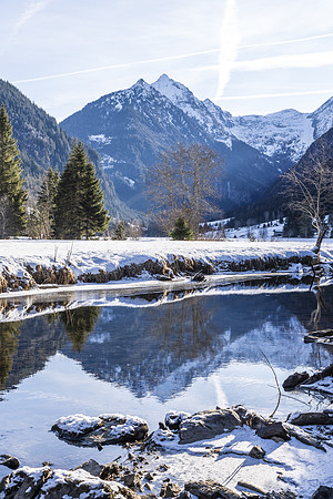 THEMENBILD, Winter in Österreich, Untertal bei Schladming