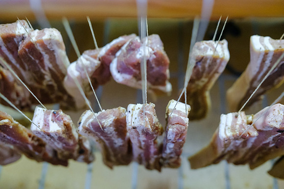 Food-Fotografie, Speck selber räuchern
