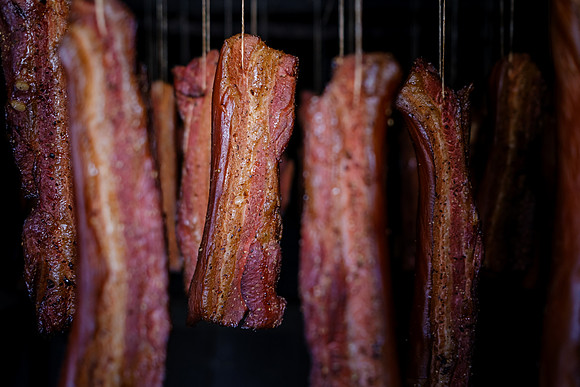 Food-Fotografie, Speck selber räuchern