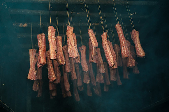Food-Fotografie, Speck selber räuchern