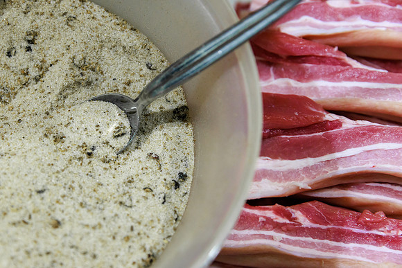 Food-Fotografie, Speck selber räuchern