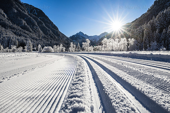 Winter, Langlaufen, Kristall-Loipe Untertal