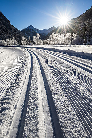 Winter, Langlaufen, Kristall-Loipe Untertal