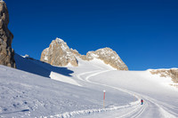 Unterwegs auf dem Dachsteingletscher