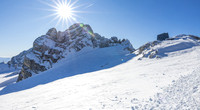 Unterwegs auf dem Dachsteingletscher
