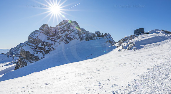 Unterwegs auf dem Dachsteingletscher
