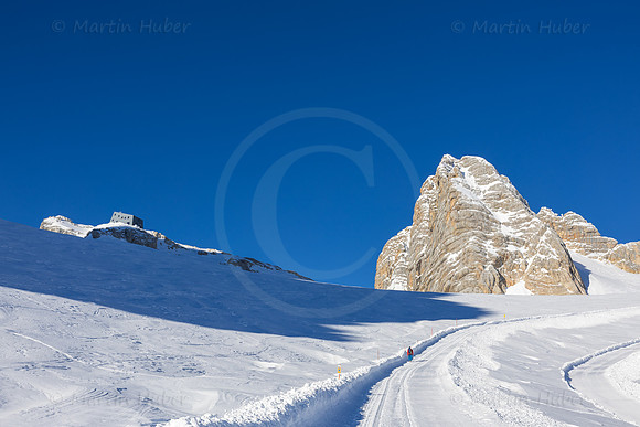 Unterwegs auf dem Dachsteingletscher