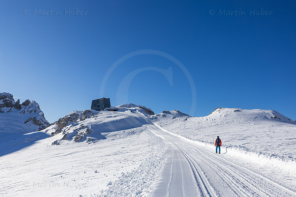 Unterwegs auf dem Dachsteingletscher