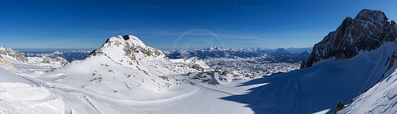 Unterwegs auf dem Dachsteingletscher