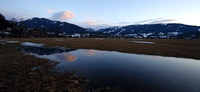 Spiegelblick in Richtung Irdning
