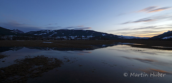 Spiegelblick in Richtung Irdning
