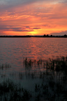 Sonnenuntergang am Warmsee
