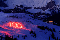 100 Jahre Hochwurzenhütte, Jubiläumsbeleuchtung