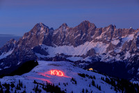 100 Jahre Hochwurzenhütte, Jubiläumsbeleuchtung