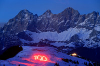 100 Jahre Hochwurzenhütte, Jubiläumsbeleuchtung