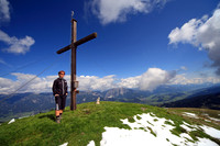 Julischnee auf dem Pleschnitzzinken